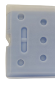 Brique de refroidissement durable et écologique en matériau à changement de phase (PCM) HDPE, réutilisable, de qualité alimentaire, recyclable, plaque eutectique longue durée