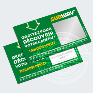 Libro <span class=keywords><strong>de</strong></span> <span class=keywords><strong>tarjetas</strong></span> <span class=keywords><strong>de</strong></span> descuento <span class=keywords><strong>de</strong></span> Scratch Win personalizado para descuentos <span class=keywords><strong>de</strong></span> gastos diseño libre impreso <span class=keywords><strong>de</strong></span> doble cara respetuoso con el medio ambiente duradero - Product Image 4