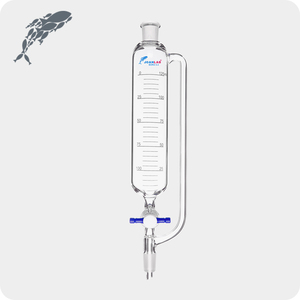 Joan laboratório 2000ml funil separatório de vidro forma de pear com rolha de ptfe - Product Image 6