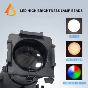 Fabricación Profesional de Luces de Perfil para Escenario, Luz de Perfil DMX de 200w, Luz de Perfil LED RGBW - Product Image 2