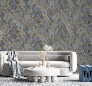 Precio de fábrica Papel de pared de PVC Papel tapiz de vinilo impermeable 3D Diseño moderno Papel tapiz de lujo para la decoración del hogar - Product Image 6