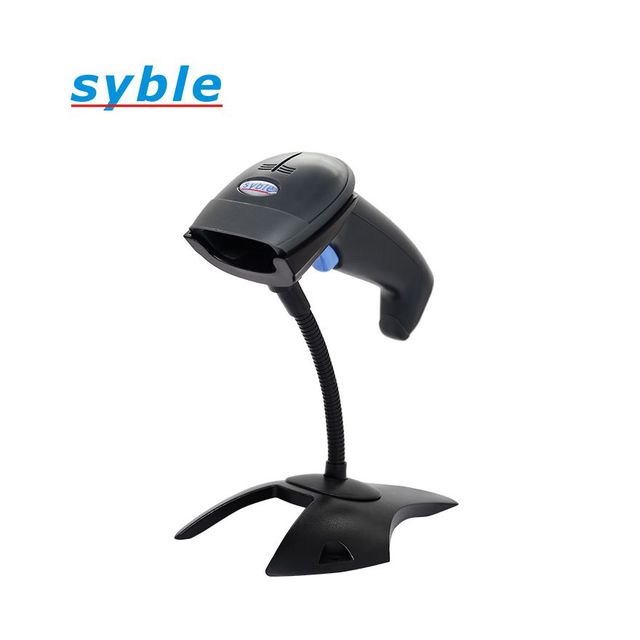 Hot Sale Item 1D Manual Continuous Scanning Barcode Reader 1D Wired Handheld Laser Barcode Scanner for XB-2055