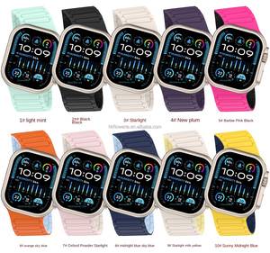 Nueva Correa de Reloj Magnética Táctica de 3 Eslabones con Boca Angulada, Doble Color, para Apple Watch Todas las Series, Correa Deportiva para Exteriores - Product Image 3