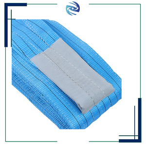 5 tấn 4M 5m OEM chiều dài 300mm chiều rộng tổng hợp 9t Webbing nâng vành đai Sling màu cam mã an toàn yếu tố 8: 1 <span class=keywords><strong>7</strong></span>: 1 6: 1 - Product Image 5