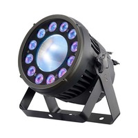 Éclairage DJ professionnel 200W COB blanc RGBW 4-en-1 avec projecteurs LED 12W pour événements disco