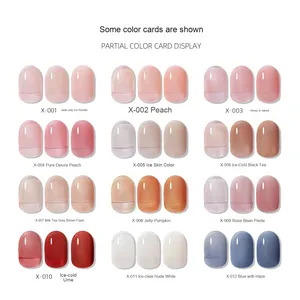 Nouveau Kit de Vernis à Ongles Gel Japonais 2025 – 182 Couleurs, 7,3 ML – Effet Longue Durée Rouge Cerise Transparent – Fournitures pour Ongles - Product Image 4