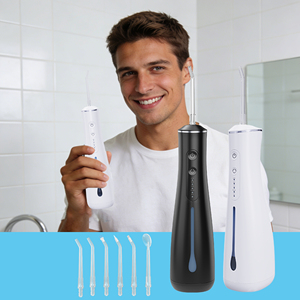 <span class=keywords><strong>Hydropulseur</strong></span> <span class=keywords><strong>dentaire</strong></span> portable sans fil étanche IPX7 avec fonction minuterie pour la vente en gros - Product Image 3