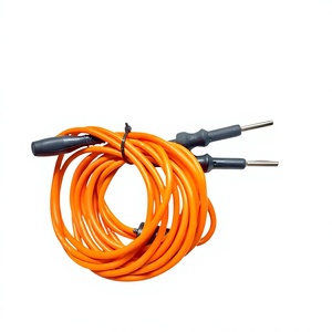 Cable Bipolar Laparoscópico Cliniva Naranja 4mmx300cm, Instrumento Quirúrgico de Silicona Reutilizable para Entrenamiento - Product Image 3