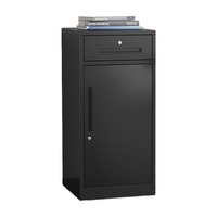 Muebles de Oficina Metálicos Seguros para Almacenamiento, Muebles de Oficina Modernos, Armario Personal para Empleados, Armario de Almacenamiento con Cerradura