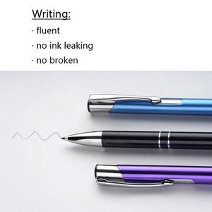 قلم حبر جاف معدني من جوويل، أقلام ترويجية محمولة مطبوعة بالشاشة الحريرية بشعار مخصص للهدايا الترحيبية والفعاليات والمعارض التجارية - Product Image 5