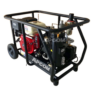 Portable & Stationary APCOM Gas Driven Air Compressor. High air delivery, compact layout, strong <b>adaptability</b> - Product Image 4