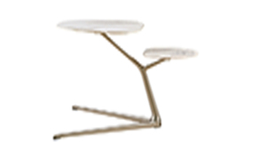 <span class=keywords><strong>Mayco</strong></span>, muebles de acento moderno, elegante tocón de árbol dorado y plateado, mesa auxiliar de café, tronco de árbol naturalista, Metal envejecido, vida fácil - Product Image 5