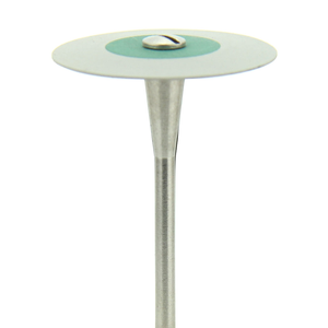 Mola Diamantata Impregnata di Gomma, Testa Lucidante Gialla a Grana Extra Fine e Frese di Precisione per Uso in Laboratorio Odontotecnico - Product Image 2
