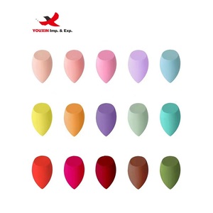 Éponge de maquillage ronde colorée à bas prix pour approvisionnement mixte, boîte d'emballage personnalisée pour éponge de maquillage, éponge de maquillage - Product Image 6