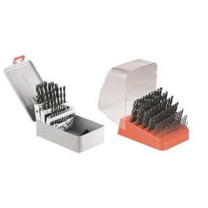 ชุดดอกสว่านเกลียว HSS 50 ชิ้น 1-5.9 มม. แบบตลับโลหะ TA1055 - Product Image 1