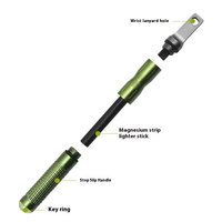 Allume-feu en acier Anthrive Outdoor Flint Fire Steel avec tige de magnésium et grattoir pour la survie d'urgence, le camping et la randonnée