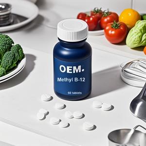 Wholesale Nutritional <strong>Supplement</strong> <strong>B12</strong> Vitamin <strong>Sublingual</strong> 5000 Mcg, 300 Tablets,Expect More Quick Dissolve,Cherry Flavor - Product Image 2
