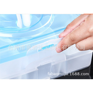 Moule à raviolis à cavité unique moulé par injection pour les articles de première nécessité, fabriqué sur mesure - Product Image 1