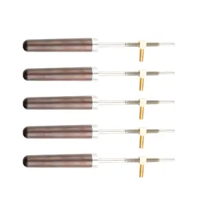 Assortiment de vis pour archet de <span class=keywords><strong>contrebasse</strong></span> avec oeillet en laiton pour basse droite <span class=keywords><strong>Baroque</strong></span> Snakewood Pernambuco Brazilwood Carbon Fiber Bow's Frog - Product Image 1