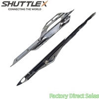 Ensemble de têtes de pinces métalliques de marque SHUTTLEX, qualité supérieure, vente directe usine, pour métier à tisser à pinces LEONARDO/K88, pièces de métier à tisser de haute qualité