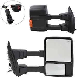 Per 1999-2007 F250-F550 Super Duty Power luci di segnalazione di fumo riscaldate specchietti laterali, specchietti Auto robusti e solidi <span class=keywords><strong>specchio</strong></span> di traino - Product Image 2