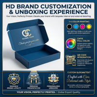 Cajas de Cartón Corrugado para Envíos Aéreos, Color Personalizado, Precio Bajo, Venta al Por Mayor, para Comercio Electrónico, Calidad Garantizada