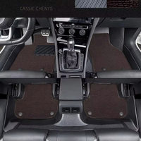 Tapis de voiture durable 5D TPE imperméable à double couche épais pour Toyota Corolla Camry Accord Civic Rav4
