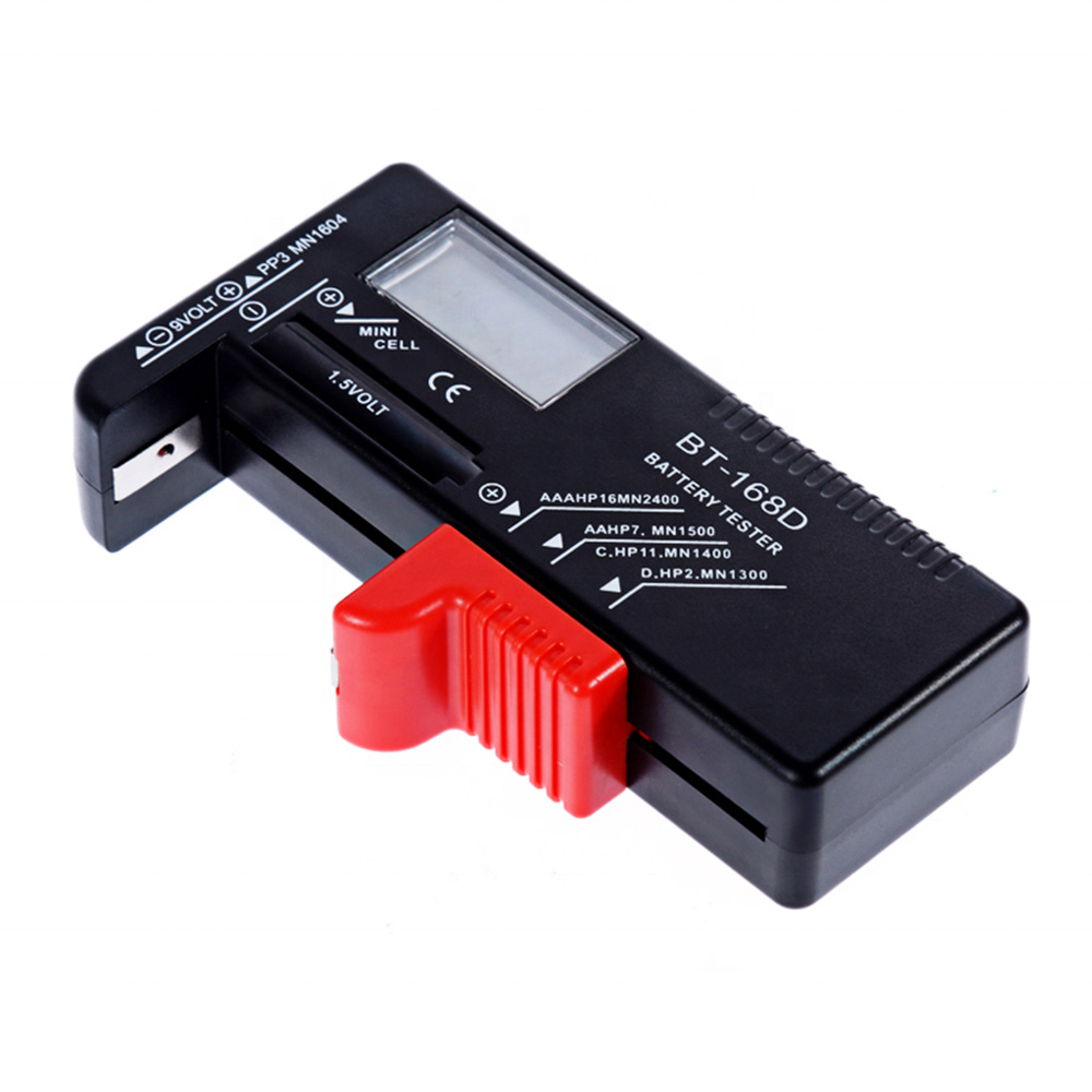 BT-168D 9V/1,5 V/зарядное устройство для никель-кадмиевых или никель-металл-ААА с тестером емкости заряда аккумулятора таблеточного Вольт проверки Универсальный Тестер аккумулятора BT168D