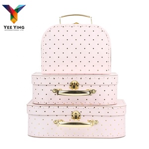 Trẻ Em Vintage Tông Vali Bao Bì Sang Trọng Trang Trí Tông Xử Lý Vali Hộp Thời Trang - Product Image 2