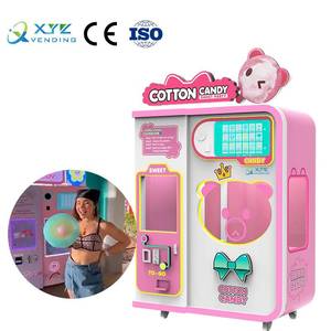 Professional Dental <b>Floss</b> Fairy Sugar Commercial Full Automatic Cotton Candy Vending <b>Machine</b> - Product Image 2