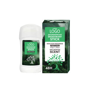 Déodorant anti-transpirant parfumé à la forêt, format voyage, sans aluminium, personnalisable, marque privée, déodorant corporel naturel - Product Image 1