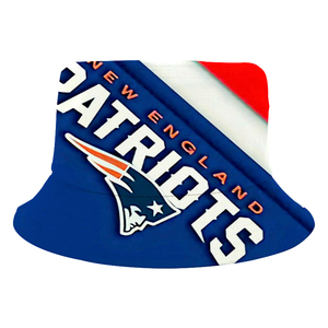 Cappello da Pescatore New England Patriots e Mappa USA, Unisex, 32 Squadre <span class=keywords><strong>di</strong></span> Football, Cappello da <span class=keywords><strong>Sole</strong></span> per Esterni Personalizzabile - Product Image 1