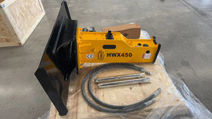 Disjuntor de rocha hidráulico, disjuntor de pedra, martelo, deslizamento, hidráulico, para carregador - Product Image 6