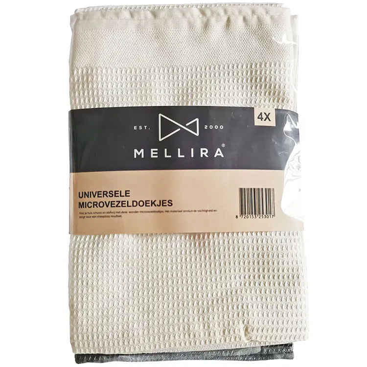 42*68CM चाय तौलिया बुनाई तौलिया सफाई कढ़ाई कपड़ा microfibre त्वरित सूखी रसोई Microfiber वफ़ल तौलिया