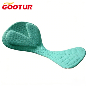 Coussinets de cyclisme respirants pour <span class=keywords><strong>triathlon</strong></span>, double couche en éponge, tissu jacquard perforé mécaniquement pour shorts de cyclisme - Product Image 1