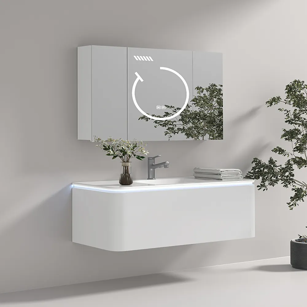 Vanity wooden panel bathroom cabinet with mirror cabinet bathroom mirror vanity mirrored corner bathroom cabinet