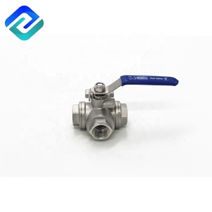 Prix d'usine personnalisé <span class=keywords><strong>vanne</strong></span> à boisseau sphérique à extrémité filetée en acier inoxydable AISI 316L <span class=keywords><strong>dn</strong></span> <span class=keywords><strong>50</strong></span> pn63 <span class=keywords><strong>vanne</strong></span> d'eau à bille à 3 voies - Product Image 2