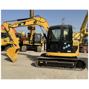 Excavatrice sur chenilles Caterpillar CAT308D d'<span class=keywords><strong>occasion</strong></span>, mini-excavatrice de 8 tonnes, CAT308CR 308D 308E 308E2, mini-excavatrice sur chenilles d'<span class=keywords><strong>occasion</strong></span> - Product Image 1