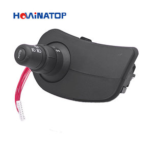 HOWINATOP Indicador de luz de faro de coche <span class=keywords><strong>Interruptor</strong></span> de tallo para Renault <span class=keywords><strong>Kangoo</strong></span> Grand Modus Clio III 7701057088 8201590638 7701057090 - Product Image 1