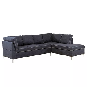 Best Selling Sectional <strong>Velvet</strong> <strong>Air</strong> Leather <strong>Sofa</strong> <strong>Bed</strong> <strong>With</strong> Armchair Living Room <strong>Sofa</strong> - Product Image 4