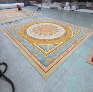 Moderno lusso su misura fatto a mano grande centro rotondo di alta qualità piano camera da letto e soggiorno sala ricevimento area <span class=keywords><strong>tappeti</strong></span> - Product Image 2