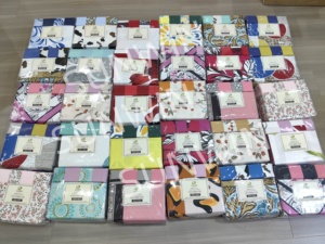 Nhà Máy Sang Trọng Thiết Kế Mới Bán Buôn 6 Mảnh Tấm Ga Giường Đặt Mỹ Phong Cách Hoa Bộ Đồ Giường In Bộ Cho Nữ Hoàng Vua Kích Thước Giường - Product Image 6