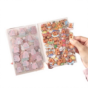 20pcs/<b>pack</b> Sweet House Limited Creative Self-adhesive PET <b>Stickers</b> for Holiday Decoration Die Cutting Kids <b>Sticker</b> Book - Product Image 3