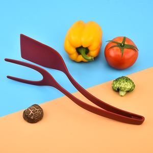 ตะหลิวทอด2-in-1สำหรับทอดสเต็กเนื้อและทอดทอดไข่ปลาไข่เจียวพลิกไม้พาย - Product Image 4