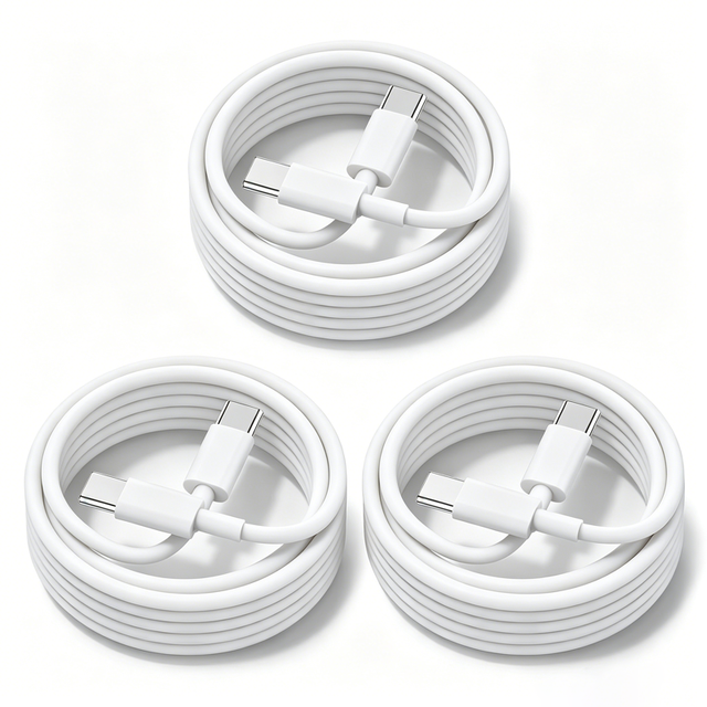 TPE 1.3m Tinned Copper Core 3A Fast Charging Date Cable for iphone 15 16 17 ipad Portable Car Laptop PD60W Usb Type-c PVC Cable