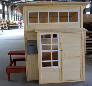 <span class=keywords><strong>Casa</strong></span> de juegos de <span class=keywords><strong>madera</strong></span> con silla de mesa Kid's Cubby House <span class=keywords><strong>Casa</strong></span> de juegos para niños <span class=keywords><strong>Casa</strong></span> de juegos ecológica moderna - Product Image 2