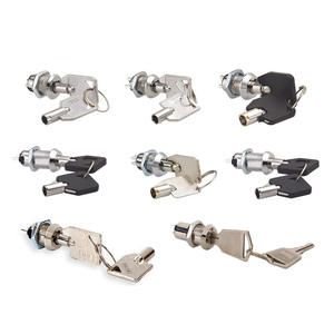Interrupteur à clé électrique pour <span class=keywords><strong>voiture</strong></span> de nettoyage, en alliage de zinc, taille du trou 12 mm, pour <span class=keywords><strong>voiture</strong></span> de tourisme, interrupteur de <span class=keywords><strong>porte</strong></span> d'ascenseur, position ON-OFF SPDT - Product Image 1