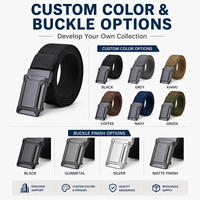 Ceinture tactique robuste en nylon pour homme avec boucle automatique – Idéale pour les activités de plein air – Vente directe usine