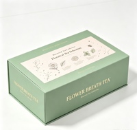 Boîte Cadeau en Carton Magnétique de Luxe Personnalisée en Forme de Livre pour Thé, Sachets de Café, Emballage Alimentaire pour Fêtes et Cadeaux de Fins d'Année (Vente en Gros)