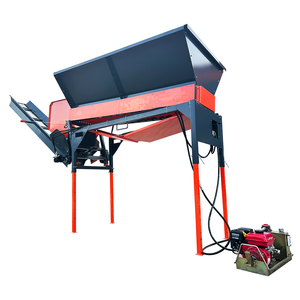 Nettoyeur <span class=keywords><strong>de</strong></span> <span class=keywords><strong>bois</strong></span> <span class=keywords><strong>de</strong></span> <span class=keywords><strong>chauffage</strong></span>, crible vibrant automatique à rouleaux pour le nettoyage des bûches et l'élimination des débris, machinerie forestière - Product Image 2